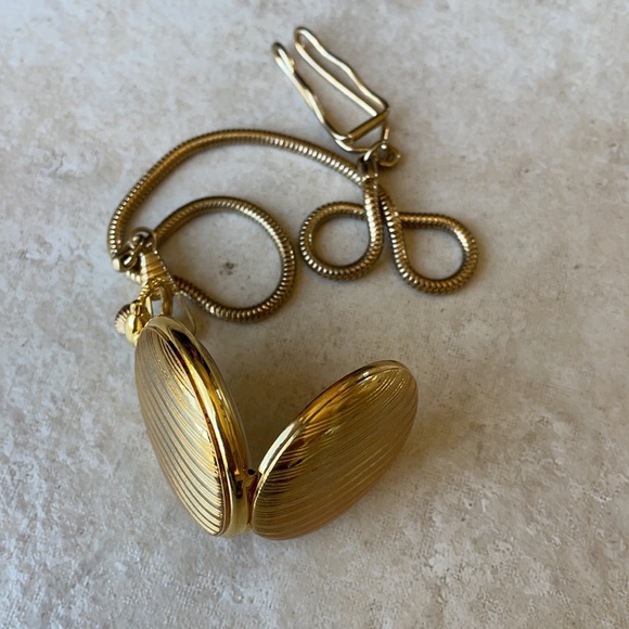 Collezio mini pocket Watch battery gold tone - Picture 5 of 5